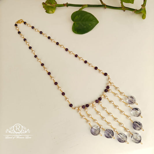 92.5 silver beads mala -RCH966