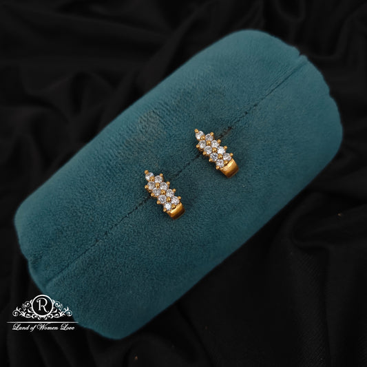 92.5 silver jtops with white stones -RCH1152