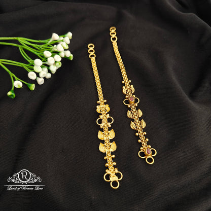 92.5 Silver Nakshi  Earchain-RCR153