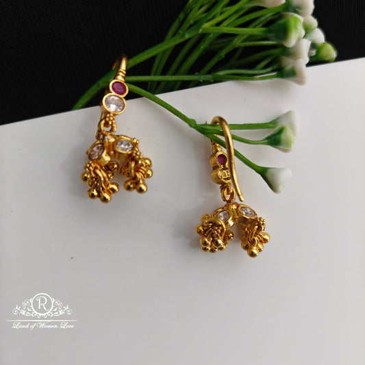 92.5 Silver Hook Model earrings-RCCP501