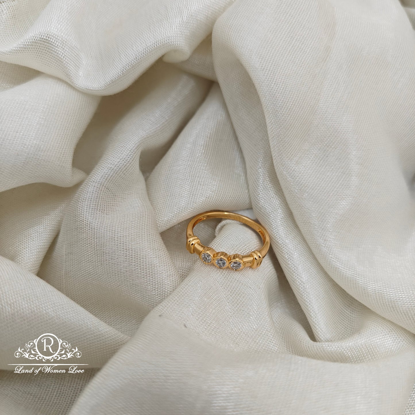 92.5 Silver finger ring -RCM1623