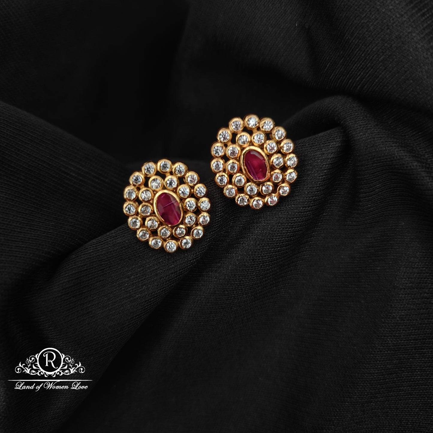 92.5 silver simple and Cute earrings-RCL78