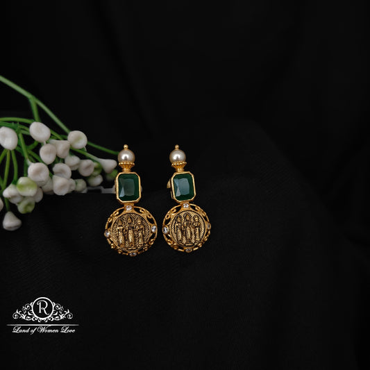 92.5 SILVER RAMPARIVAR  EARRINGS-RCM1390