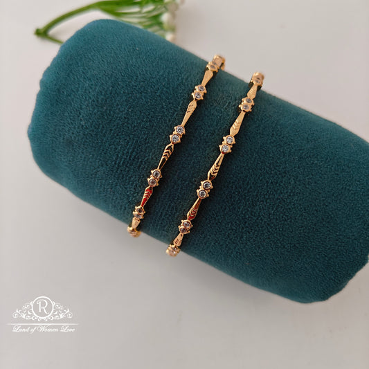 92.5 Silver Closed Setting Bangles-RCCP535