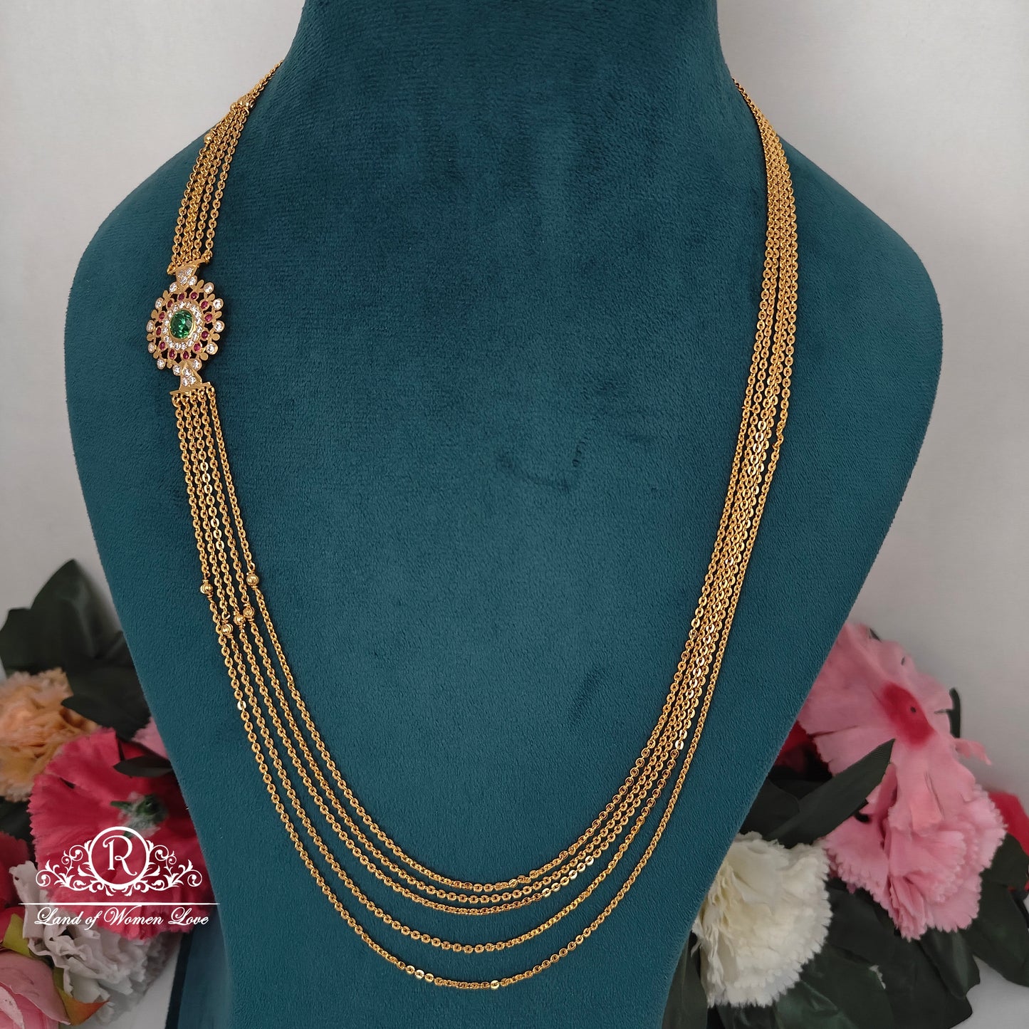 92.5  SILVER SIDE LOCKET CHANDRAHARAM -RCK298-8