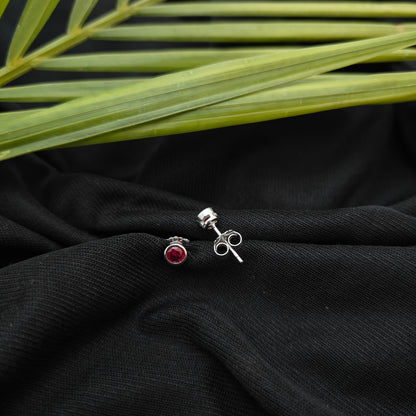 92.5 Silver Earrings -RCH1281