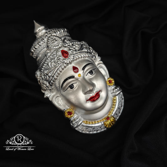 SILVER LAKSHMI DEVI FACE-RCRS008
