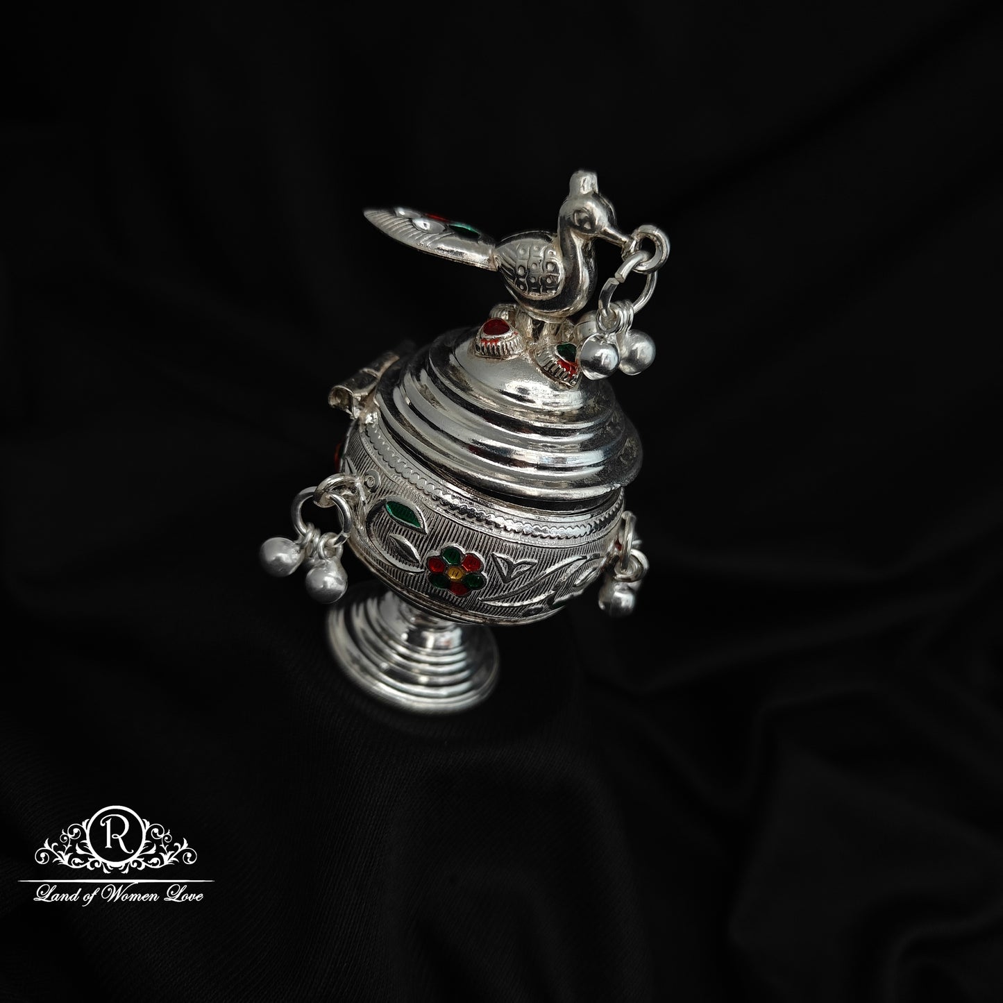 SILVER KUMKUM BARINE-RCRS025